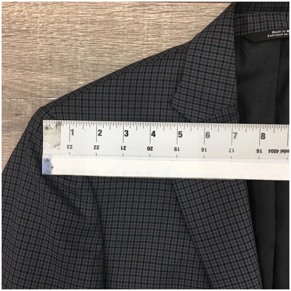 NORDSTROM Mens Wool Blazer Sport Coat Casual Jacket Size 38R Classic‎ Suit